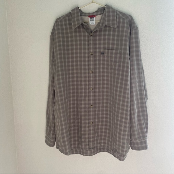 The North Face Long Sleeve Button Up Shirt Size Large - Picture 1 of 5